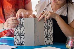 Illustration d'atelier de reliure - Katell Joguet