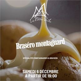 Brasero montagnard - Restaurant Les Petites Voiles