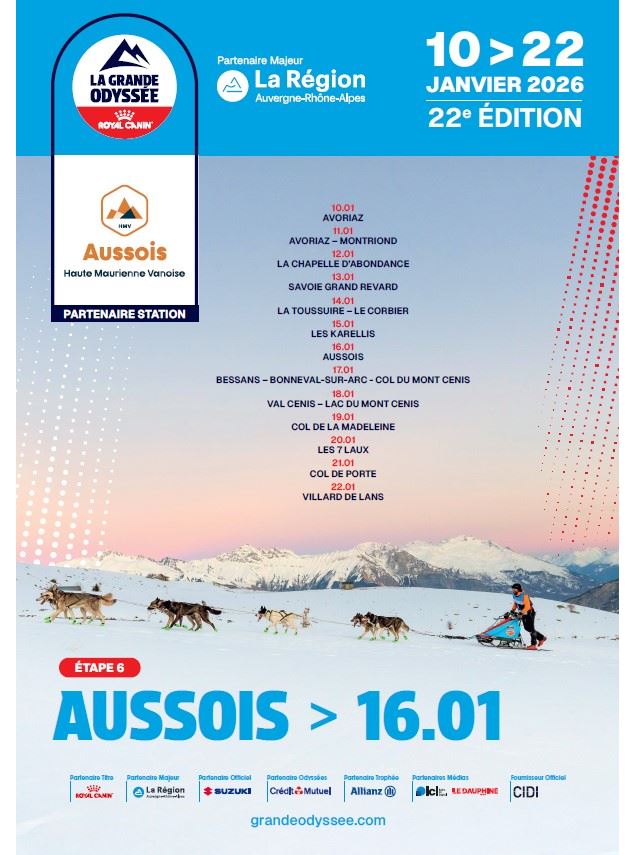 Affiche de l'étape 6 Aussois - Kciop