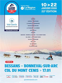 Affiche de l'étate 7B Val Cenis-Base polaire du Mont Cenis - Kciop