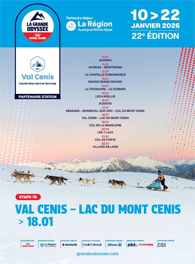 Affiche de l'étape 7B_Val-Cenis - Kciop