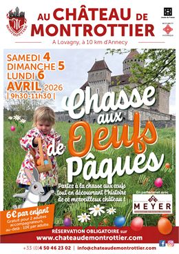 Chasse aux oeufs de Pâques - Domaine et Château de Montrottier