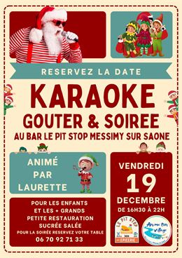 Goûter et Soirée Karaoké_Messimy-sur-Saône