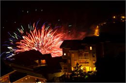 Feu d'artifice du 14 Juillet !_Montchavin-les-Coches - Amandine Elie