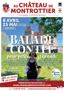 Balade contée dans les jardins - Domaine et Château de Montrottier