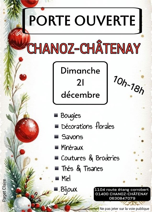 porte ouverte - Claire