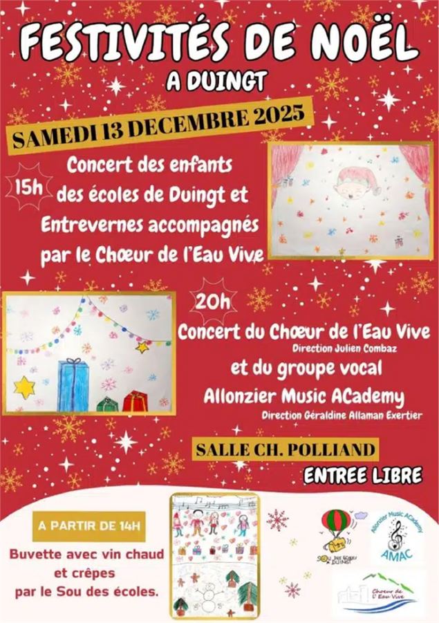 Festivités de Noël_Duingt - Sou des écoles de Duingt