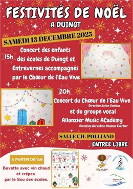 Festivités de Noël_Duingt - Sou des écoles de Duingt