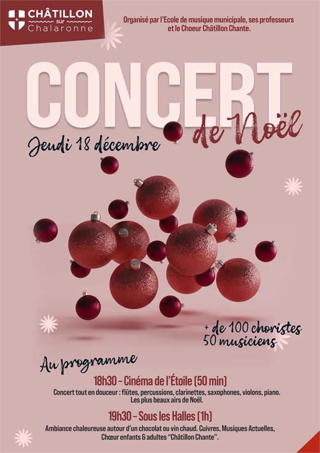 Concert de Noël - Ville de Châtillon-sur-Chalaronne