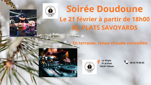 Soirée doudoune_Thônes - Office de tourisme
