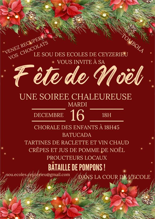 Fête de Noël à Ceyzérieu_Ceyzérieu - Sou des Ecoles de Ceyzérieu