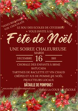Fête de Noël à Ceyzérieu_Ceyzérieu - Sou des Ecoles de Ceyzérieu
