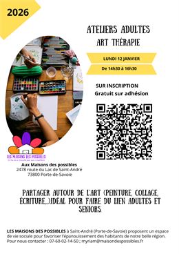 Atelier adultes art thérapie