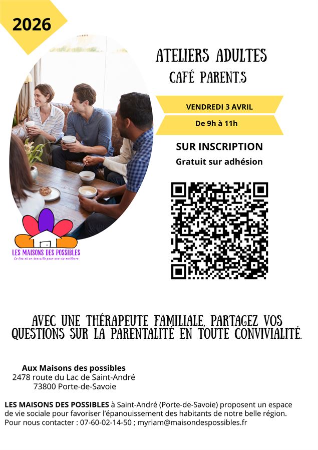 Ateliers adultes Café parent.s