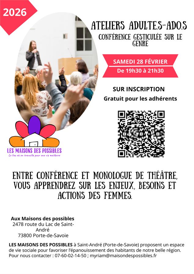 Conférence gesticulée sur le genre