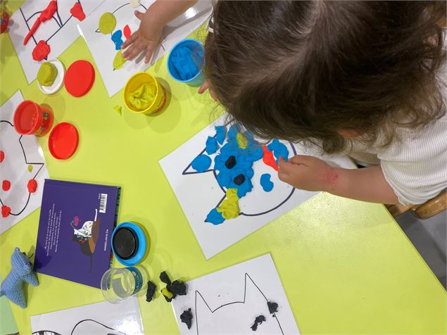 Atelier Je joue, je lie, je crée