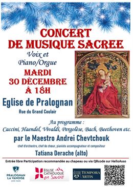 Concert de musique sacrée