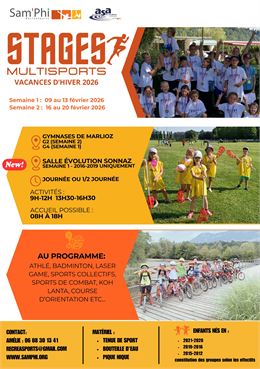 stages multisports hiver sam'phi - samphi