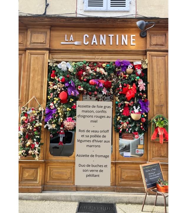 Repas de Noël - La Cantine à Belley_Belley - La Cantine