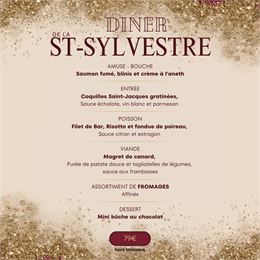 Repas de la Saint-Sylvestre - Auberge de la Paillère_Lavours - Auberge de la Paillère