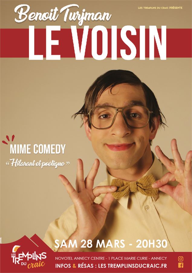 Le voisin avec Benoit Turjman_Annecy - Le Studioz