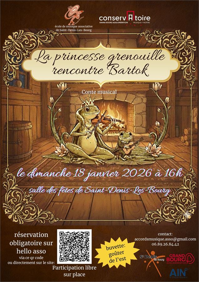La princesse grenouille rencontre Bartok - P. Favre