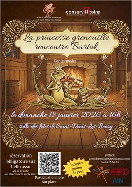 La princesse grenouille rencontre Bartok - P. Favre