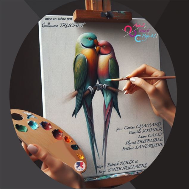 « Les Inséparables » - Visuel de la Cie Acte 2 Scène 6 Page 43