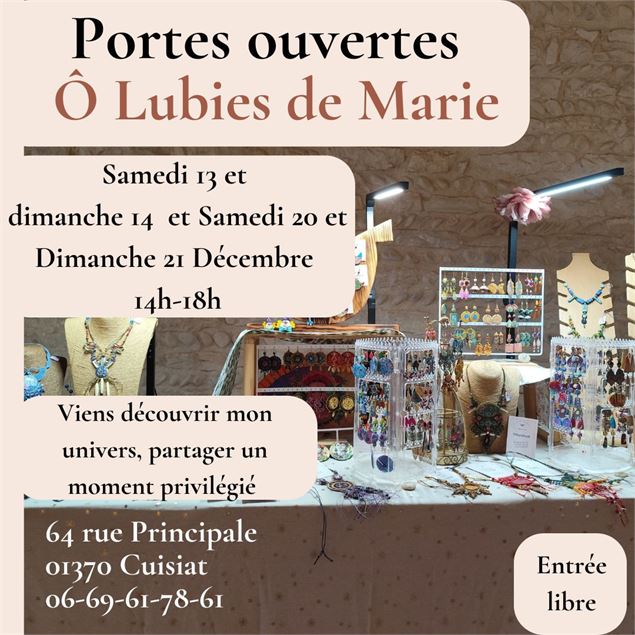 Présentation des produits confectionnés par Marie - ©Ô Lubies de Marie
