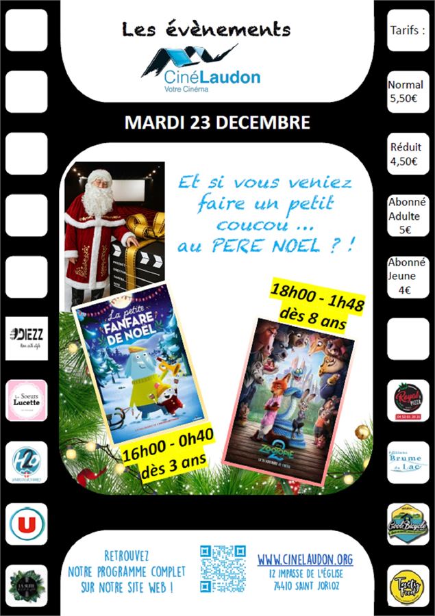 Séance spéciale Noël_Saint-Jorioz - Ciné Laudon