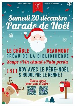 Parade de Noël_Beaumont - Comité des fêtes de Beaumont
