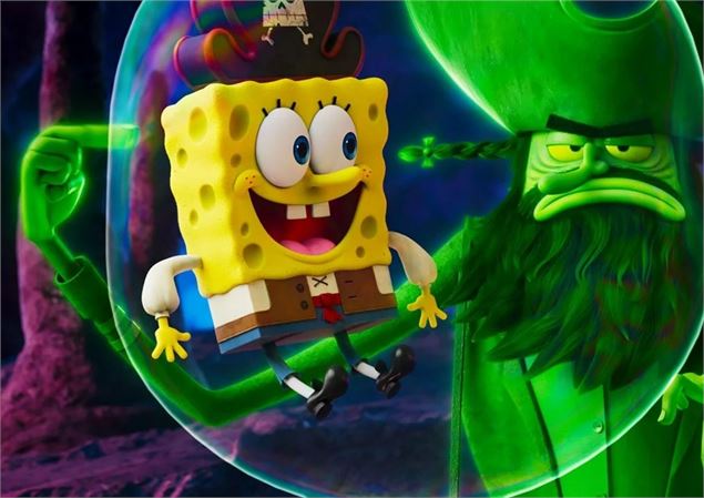 Cinéma I Bob l'éponge - Le Film : un pour tous, tous pirates !_Montchavin-les-Coches - Allociné