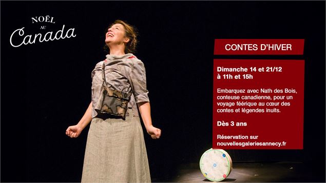 Noël au Canada - Contes d'hiver inspirés des légendes inuits - Nouvelles Galeries Annecy