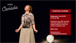 Noël au Canada - Contes d'hiver inspirés des légendes inuits - Nouvelles Galeries Annecy