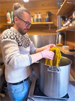 Découverte de la teinture naturelle_Valloire - Atelier 1720
