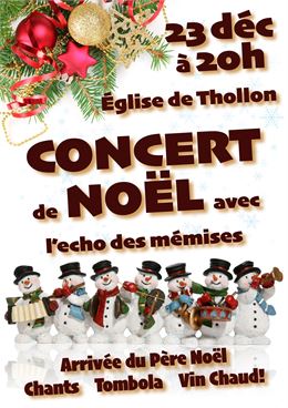 Concert animé par l'Echo des Mémises_Thollon-les-Mémises - Jonathan smith