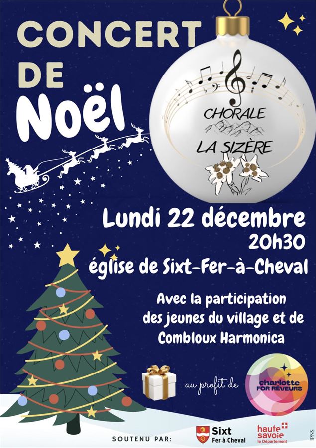 Concert de Noël - Choral la Sizère