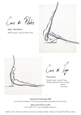 Pilates & Yoga à la Tzoumaz - Kathleen Schick