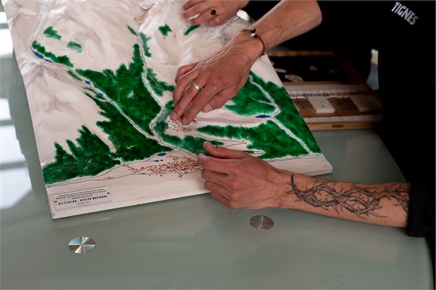 Atelier en famille: Je construis ma station de ski_Peisey-Vallandry - ©MAL-Fondation Facim