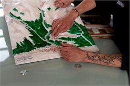 Atelier en famille: Je construis ma station de ski_Peisey-Vallandry - ©MAL-Fondation Facim