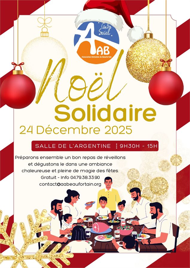 Noël solidaire à l'AAB