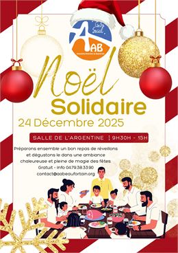 Noël solidaire à l'AAB