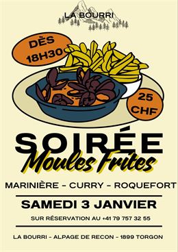 Moules frites - La Bourri_Torgon