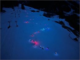 descente aux flambeaux des enfants - OTAB