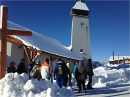 Visite en famille - Les Saisies, un travail d'équipe !_Les Saisies - Fondation Facim - D. Dereani