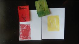 Atelier les p'tits curieux : la gravure sur mousse de Nöel !