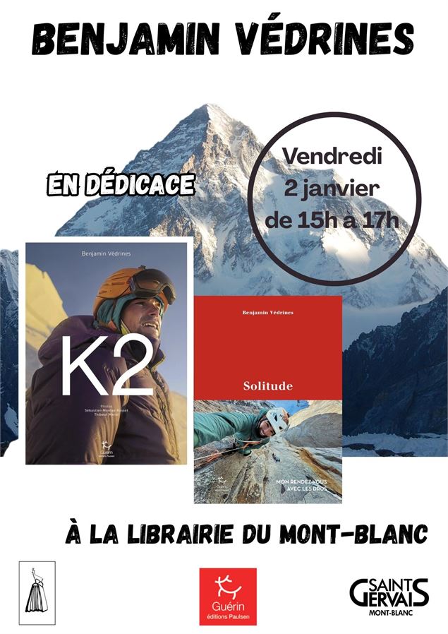 Dédicace de Benjamin Védrines_Saint-Gervais-les-Bains