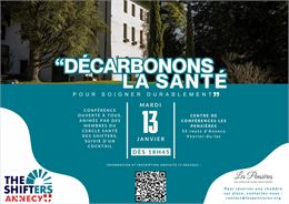 Soirée-conférence : "Décarbonons la santé pour soigner durablement"_Veyrier-du-Lac - Le Cercle Santé