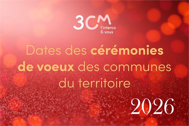 Calendrier des cérémonies des vœux sur le territoire de la 3CM_Montluel - 3cm