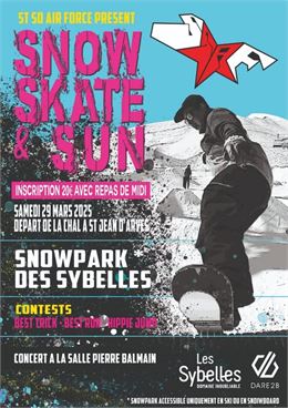 Snow Skate & Sun_Saint-Sorlin-d'Arves - SSAF